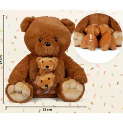 Online Familiebamse - Bjørnemor med unger