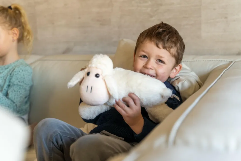 Online Familiebamse - Fåremor med lam