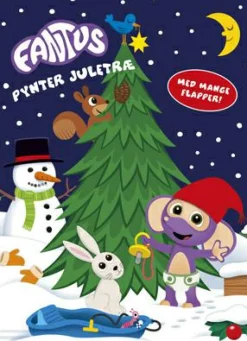 Forlaget Bolden Fantus pynter juletræ