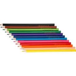 Sale Creativ Company Farveblyanter - Ass. farver, 12 stk