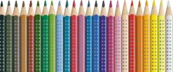 Faber-Castell Farveblyanter Grip 24 stk