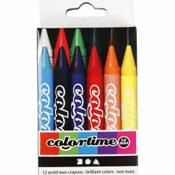 Discount Creativ Company Farvekridt, 12 stk