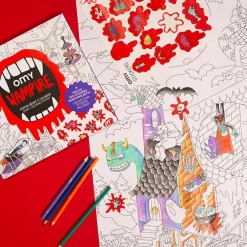 Sale Farvelægningsplakat - Gys & gru