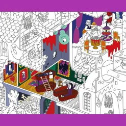 Sale Farvelægningsplakat - Gys & gru