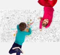 Sale Farvelægningsplakat XXL - Fantasiverden