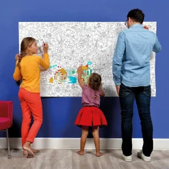 Sale Farvelægningsplakat XXL - Fantasiverden