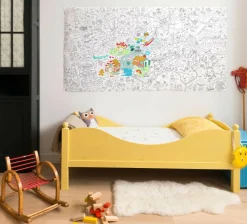 Sale Farvelægningsplakat XXL - Fantasiverden