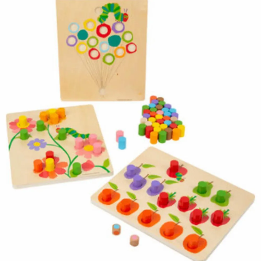 New small foot Farvespil - Den sultne larve Aldrigmæt