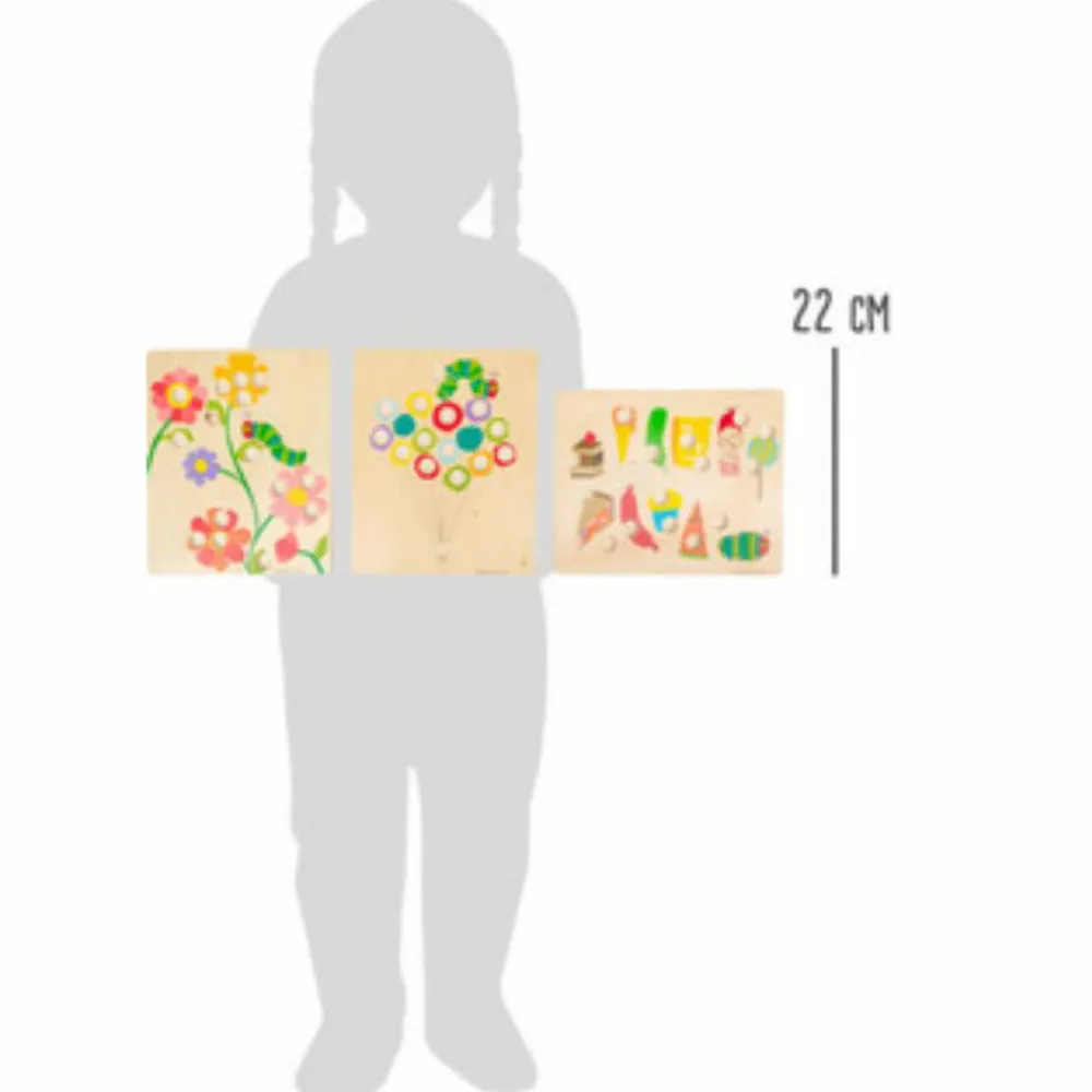 New small foot Farvespil - Den sultne larve Aldrigmæt