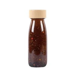 Online Fascinationsflaske - Brun glitter