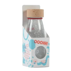 Fascinationsflaske - Sølv glitter