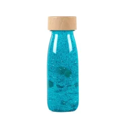 Sale Fascinationsflaske - Turkis glitter