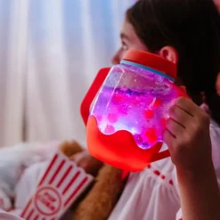 Fascinationskrukke med lys - Koral