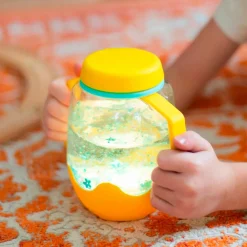 Outlet Fascinationskrukke med lys - Gul