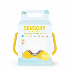 Outlet Fascinationskrukke med lys - Gul