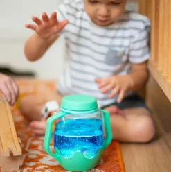 Discount Fascinationskrukke med lys - Grøn