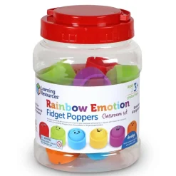 New Learning Resources Fidget Poppers - Følelser, 24 stk