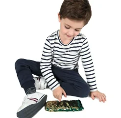 Outlet Fidgetpude m. pailetter og vægt, 450 gr.