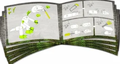 Outlet Haba Find & Byg - Dinosaurer, 53 dele