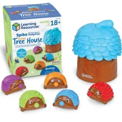 Learning Resources Finmotorik pindsvin - Træhus & teksturer