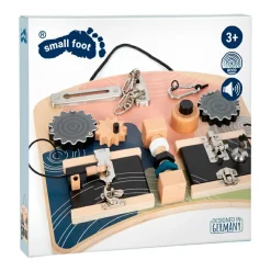 New small foot Finmotoriktavle - Låse & gear