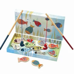 Online Djeco Fiskespil, magnetisk - Mønstrede fisk