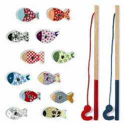 Online Djeco Fiskespil, magnetisk - Mønstrede fisk