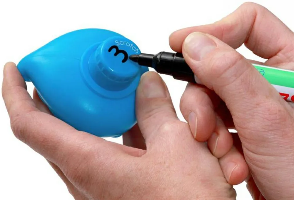 Outlet Scratch Fiskespil med ænder, 6 stk.