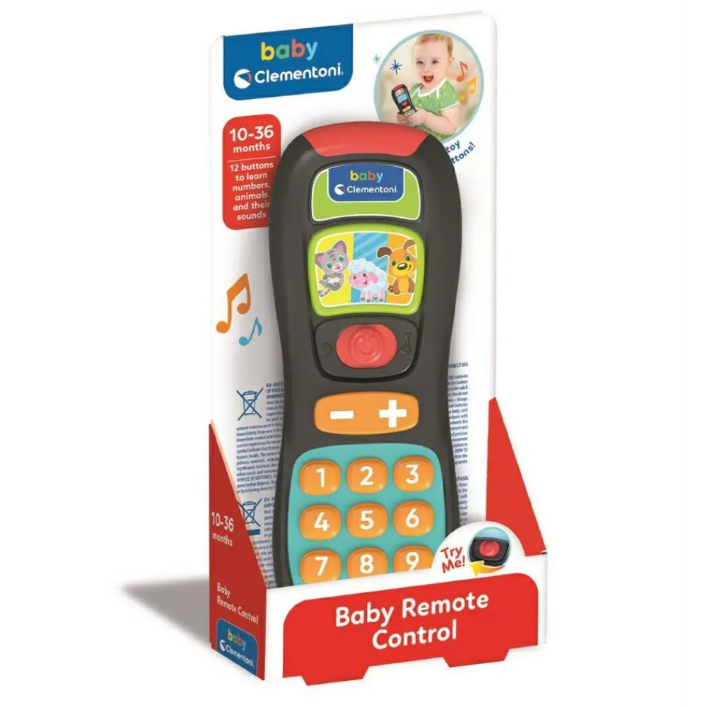 Outlet Clementoni Fjernbetjening med lyd og lys - Sort