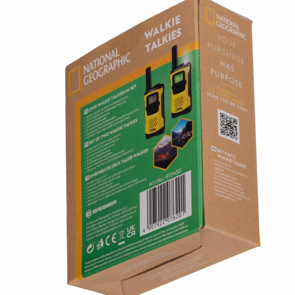 Sale National Geographic FM Walkie Talkie-sæt