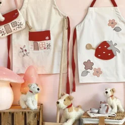 Egmont Toys Forklæde m. jordbær (str. 3-8 år)