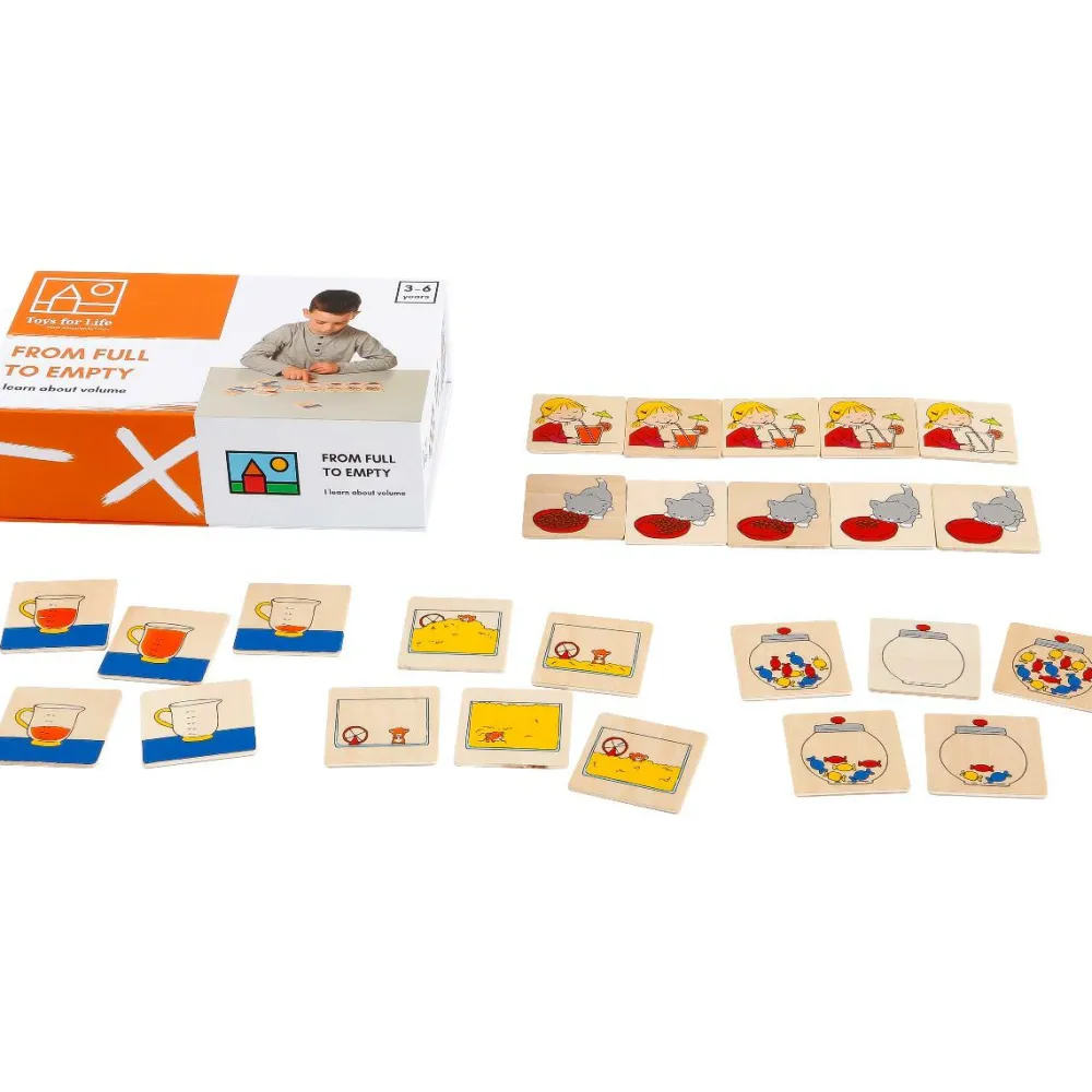 Toys for Life Fra fuld til tom - Lær om volumen