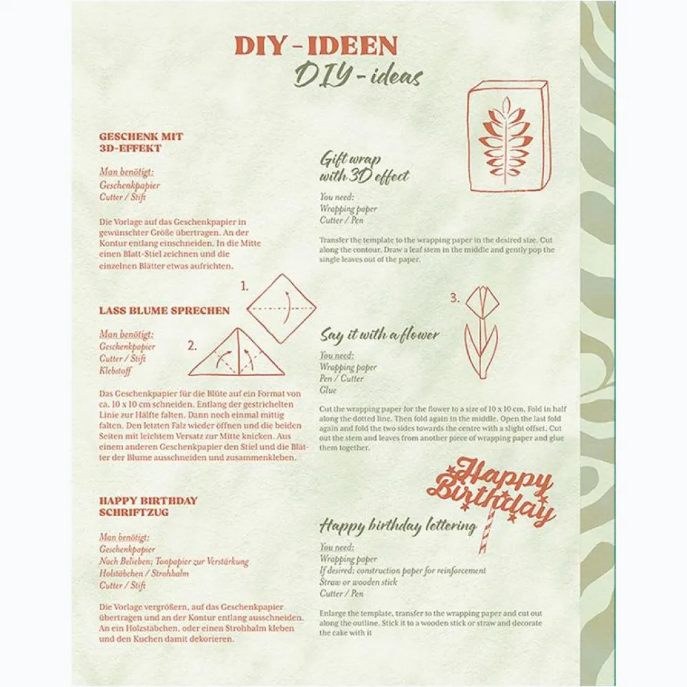 Best Spiegelburg Gavepapirbog - Colours of the Seasons