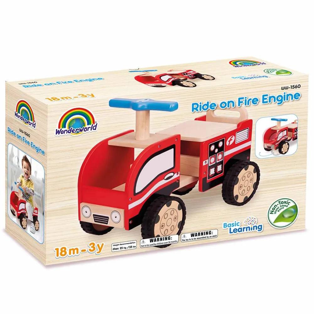 Discount Wonderworld Gåbil - Brandbil