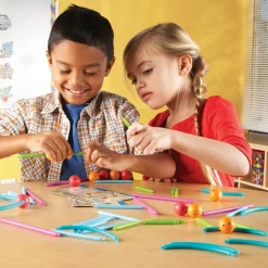 Discount Learning Resources Geometrisk byggesæt, 129 dele