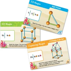 Discount Learning Resources Geometrisk byggesæt, 129 dele