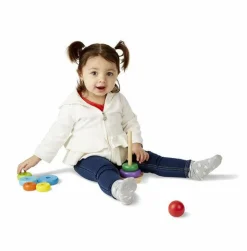 Best Melissa & Doug Geometrisk tårn - Regnbue