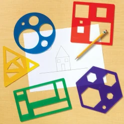 Best Learning Resources Geometriske former - Skabeloner, 5 stk.