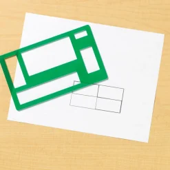 Best Learning Resources Geometriske former - Skabeloner, 5 stk.