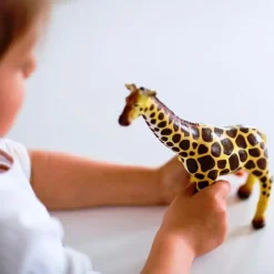 Clearance Green Rubber Toys Giraf i naturgummi