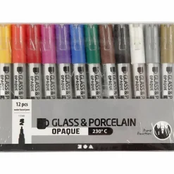 Sale Creativ Company Glas- & porcelænstusser - Halvdækkende, 12 stk