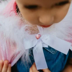 Best Great Pretenders Glitterkappe med pelskant, str. 4-7 år