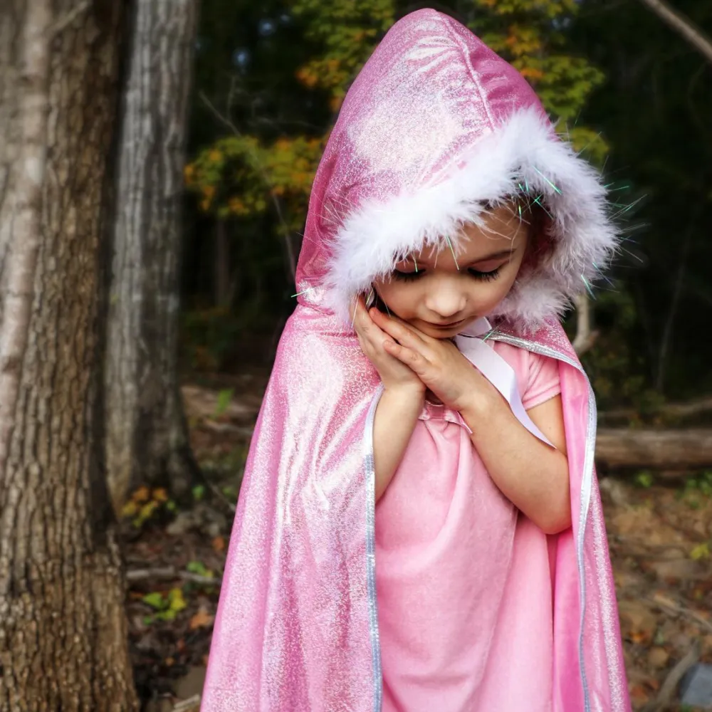 Best Great Pretenders Glitterkappe med pelskant, str. 4-7 år