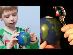 Globus - Lær om jordens magnetfelt