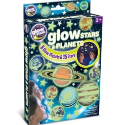 Clearance Brainstorm Glow - Planeter + stjerner, 43 dele