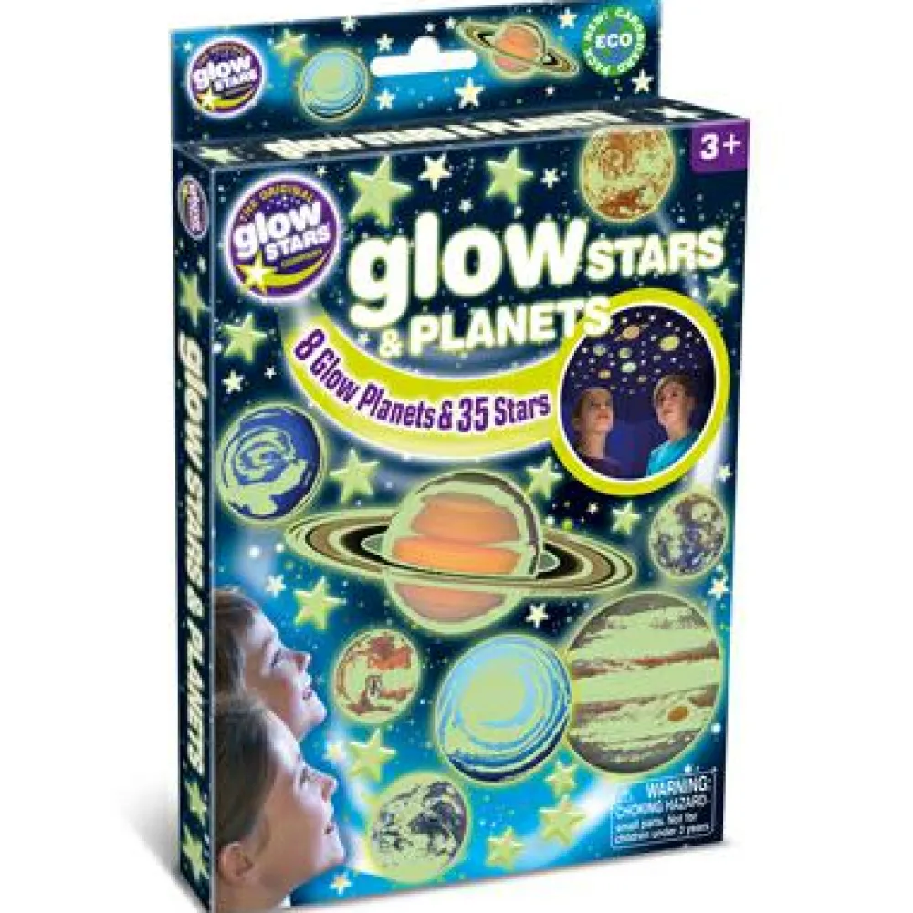 Clearance Brainstorm Glow - Planeter + stjerner, 43 dele