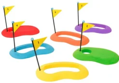 Outlet Spordas Golf puttehuller med flag, 6 stk