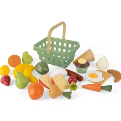 Dantoy Green Garden indkøbskurv m. varer, 25 dele
