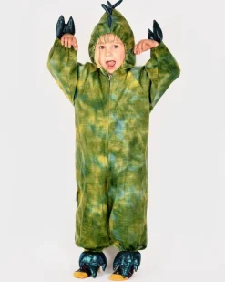 Best Den Goda Fen Grøn dinosaur, str. 3-4 år