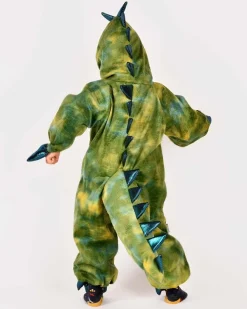 Best Den Goda Fen Grøn dinosaur, str. 3-4 år